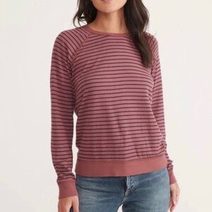 Red & Navy Reversible Marine Layer Long Sleeve